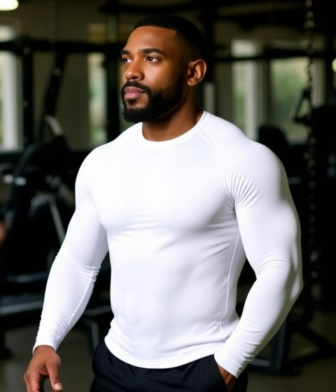 T-shirt de compression manches longues